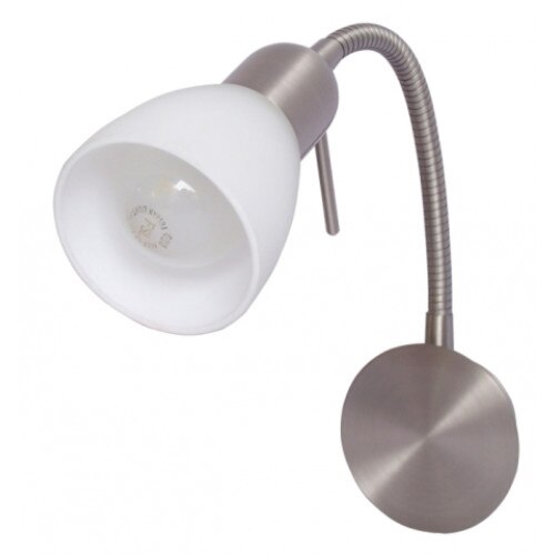 Aplica brat flexibil 1x40w Soma - Rabalux 6300, finisaj crom mat