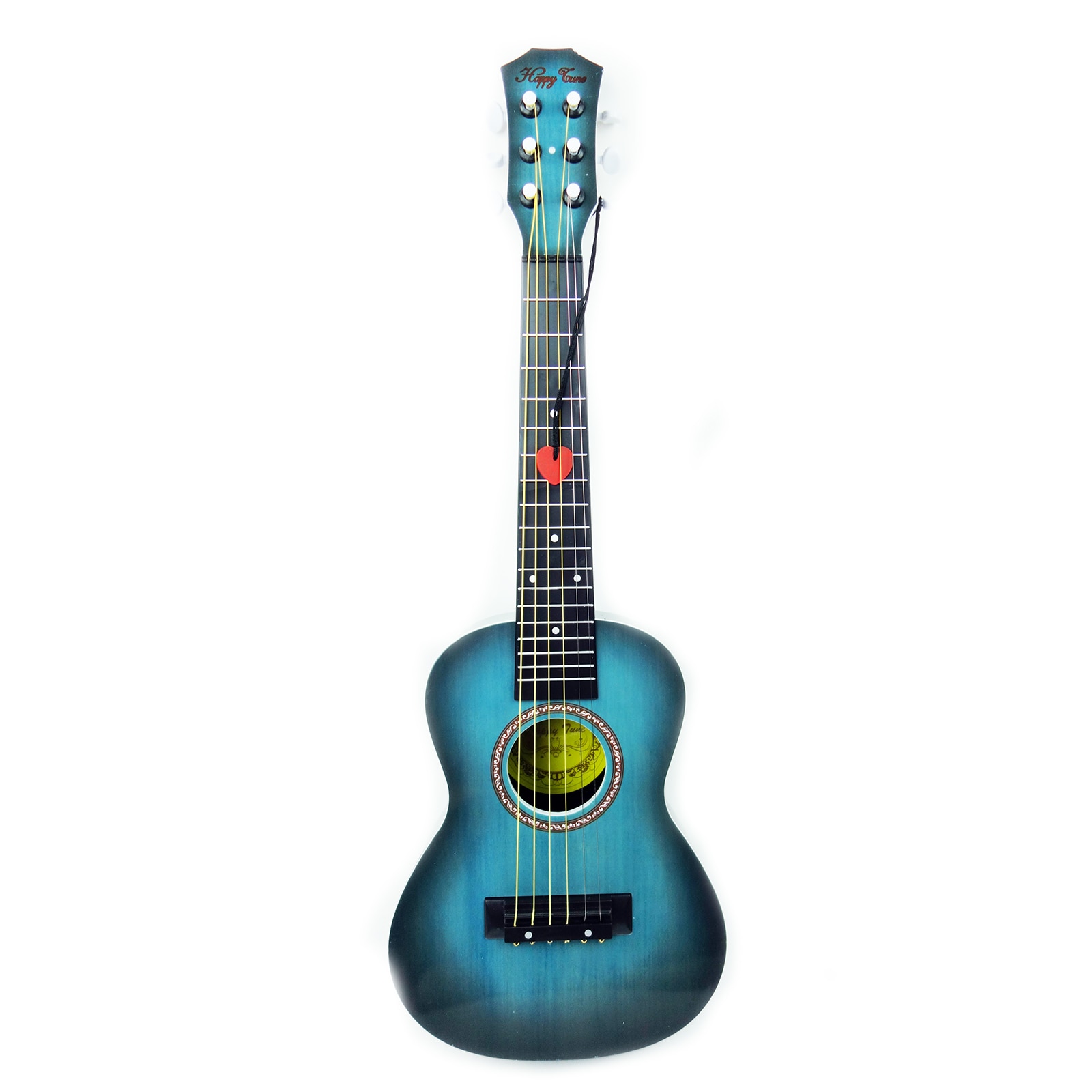Chitara acustica de jucarie, albastru, 62 cm