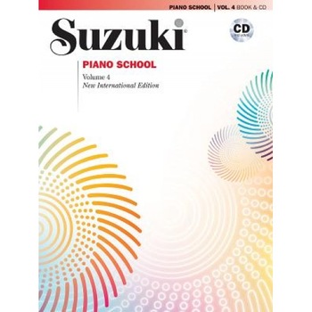Suzuki Piano School, Vol 4: Book & CD, Seizo Azuma, Alfred Publishing Suzuki Piano School, Vol 4: Book & CD, Seizo Azuma, Alfred Publishing