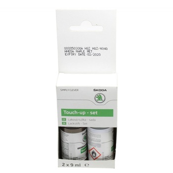 Kit retus vopsea original Skoda - Portocaliu / Tangerine Orange metallic - 9771 / F3H / M2M2 Kit retus vopsea original Skoda - Portocaliu / Tangerine Orange metallic - 9771 / F3H / M2M2