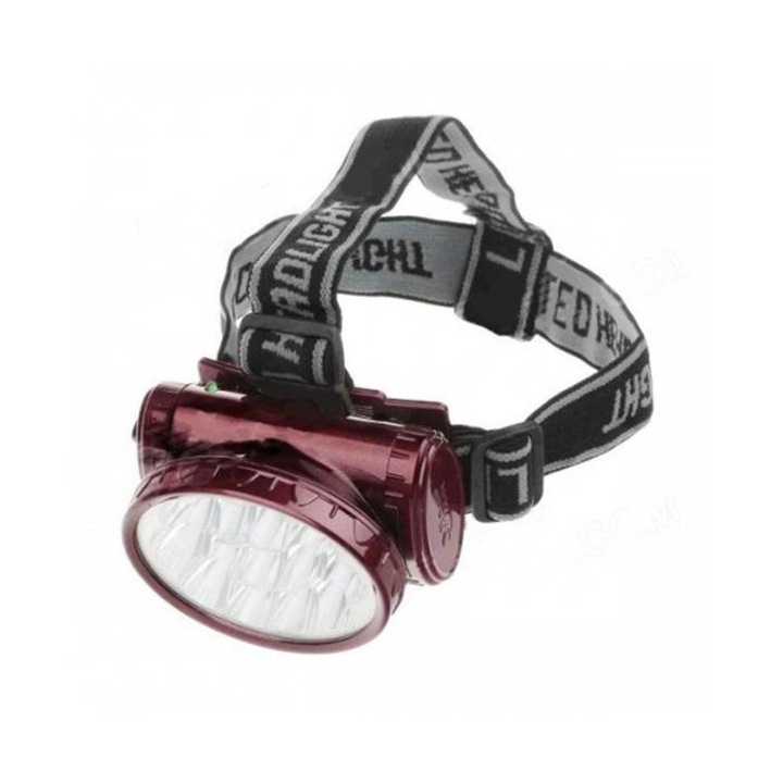 Фенер LED CREE zoom влагоустойчив за глава/челник с акумулатор 10W
