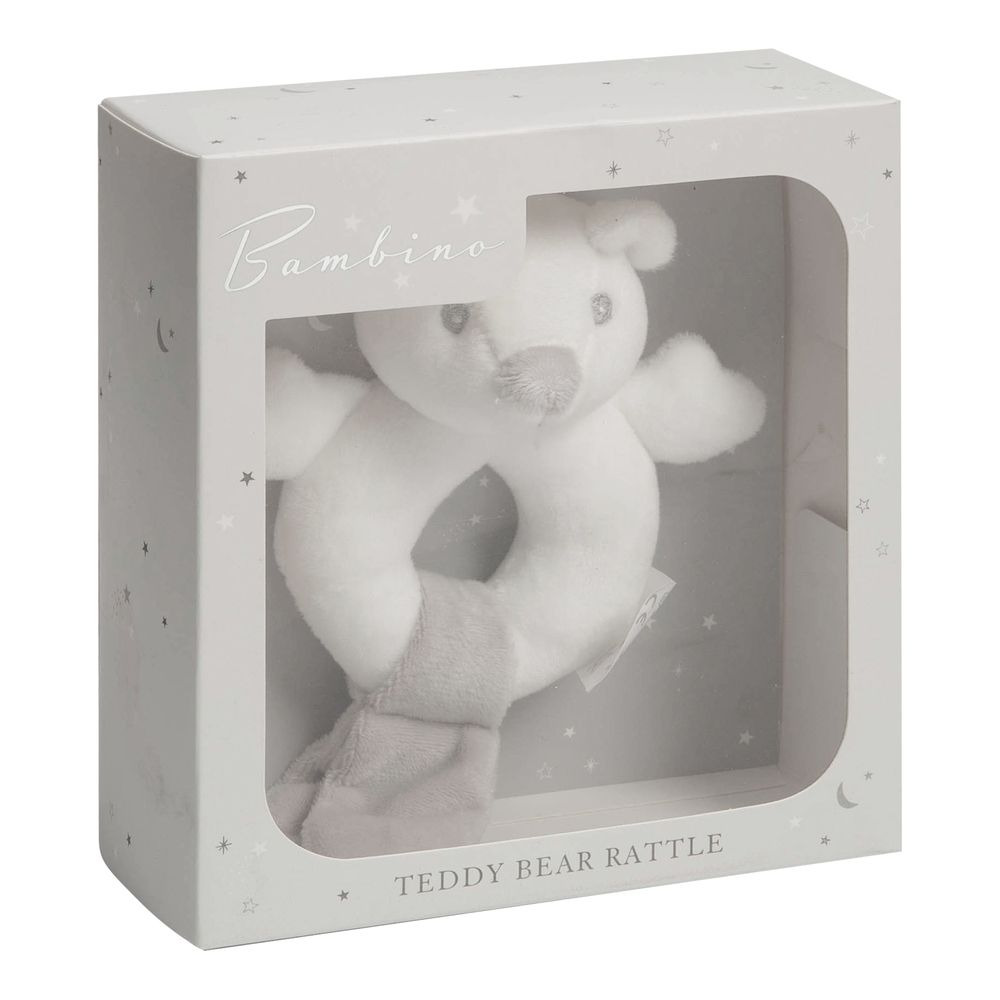 Jucarie bebe, Bambino, little bear, bebelusi, alb