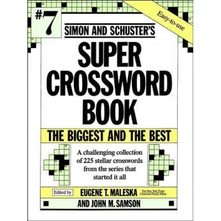 Simon and Schuster's Super Crossword Book,
