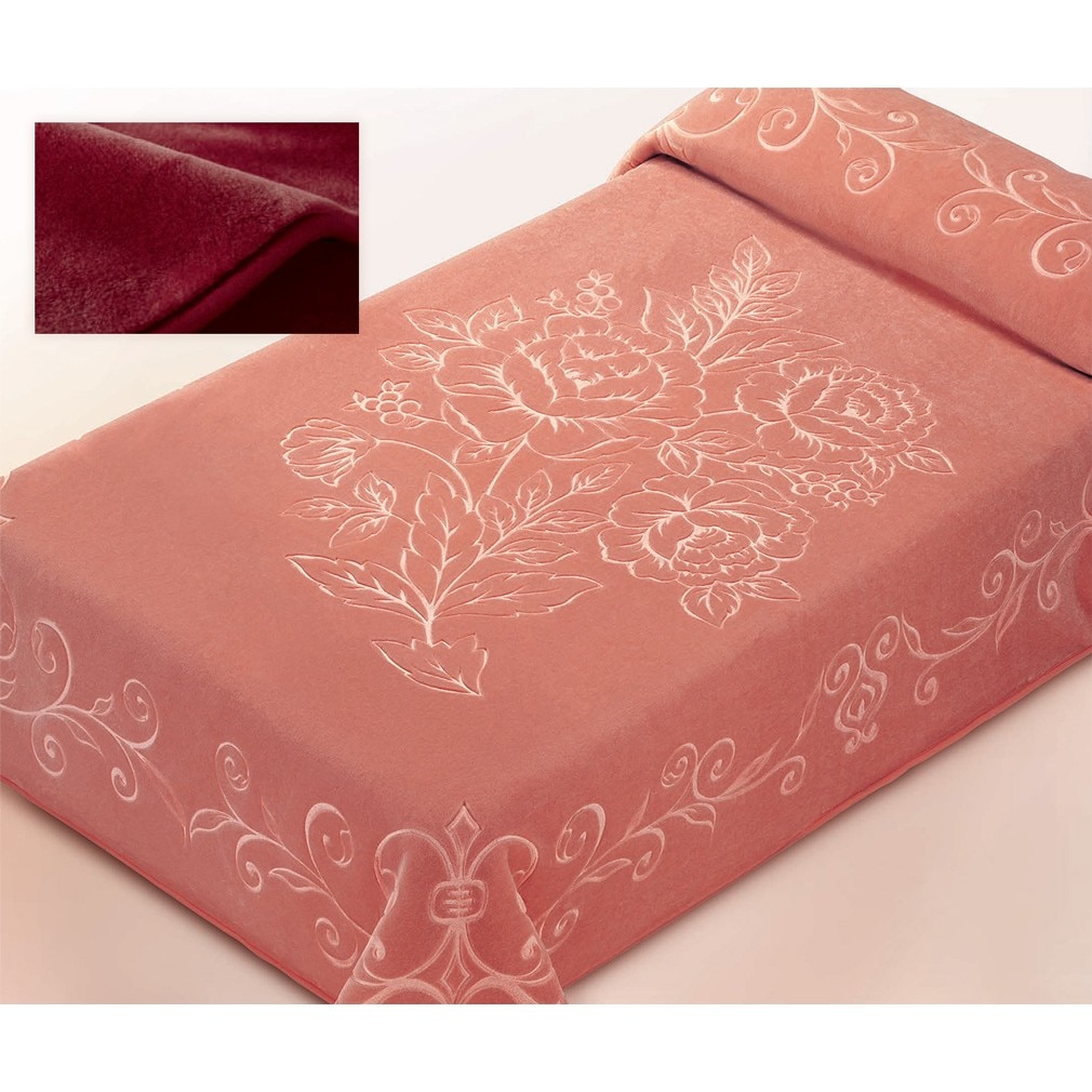 Patura pentru pat single Belpla Ster 501 Burgundy