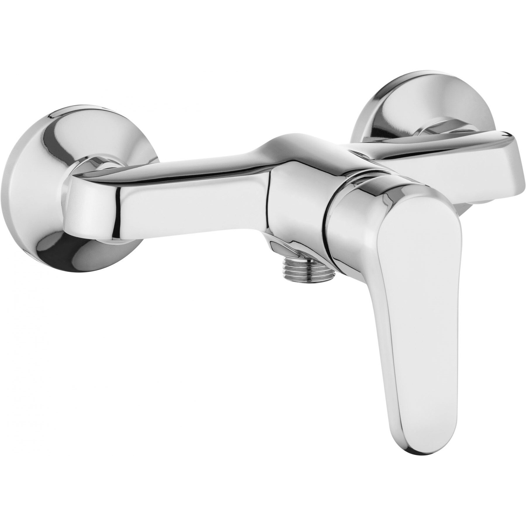 Baterie cada fara set dus AVIS BGV 040M, finisaj crom lucios