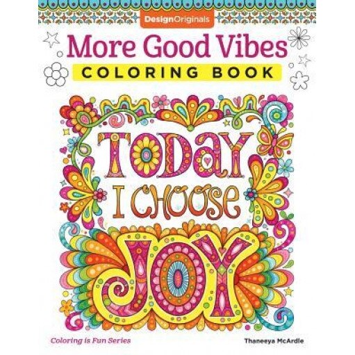 More Good Vibes Coloring Book, Thaneeya McArdle (Author)