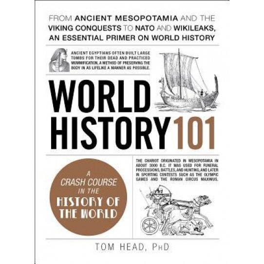 World History 101: From Ancient Mesopotamia and the Viking Conquests to NATO and Wikileaks, an Essential Primer on World History, Tom Head (Author)
