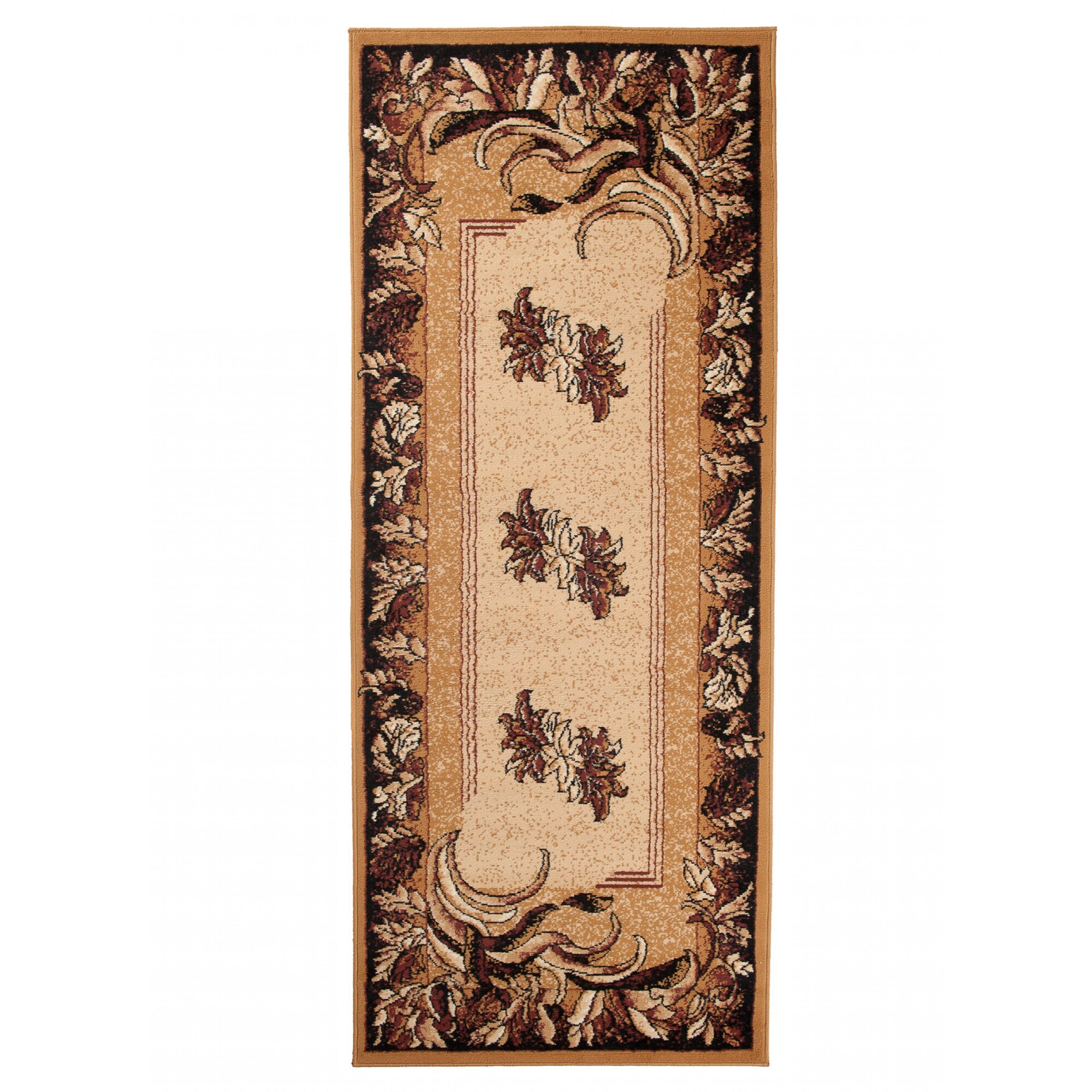 Covor Atlas PP Short Pile Traditional Ornamental 4492A galben 70x300