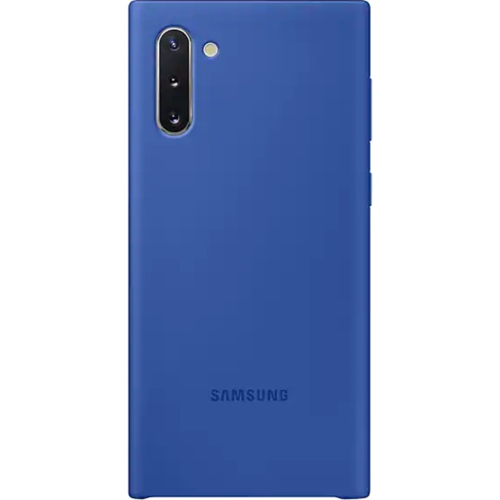 Предпазен калъф Samsung Silicone Cover за Galaxy Note 10, Blue
