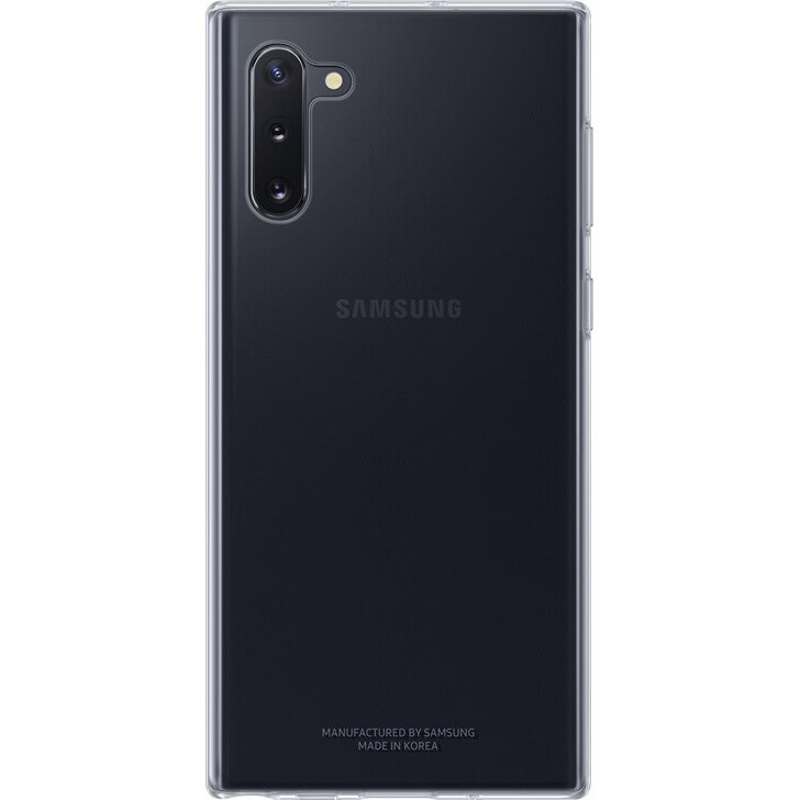 Husa de protectie Samsung Clear Cover pentru Galaxy Note 10, Transparent