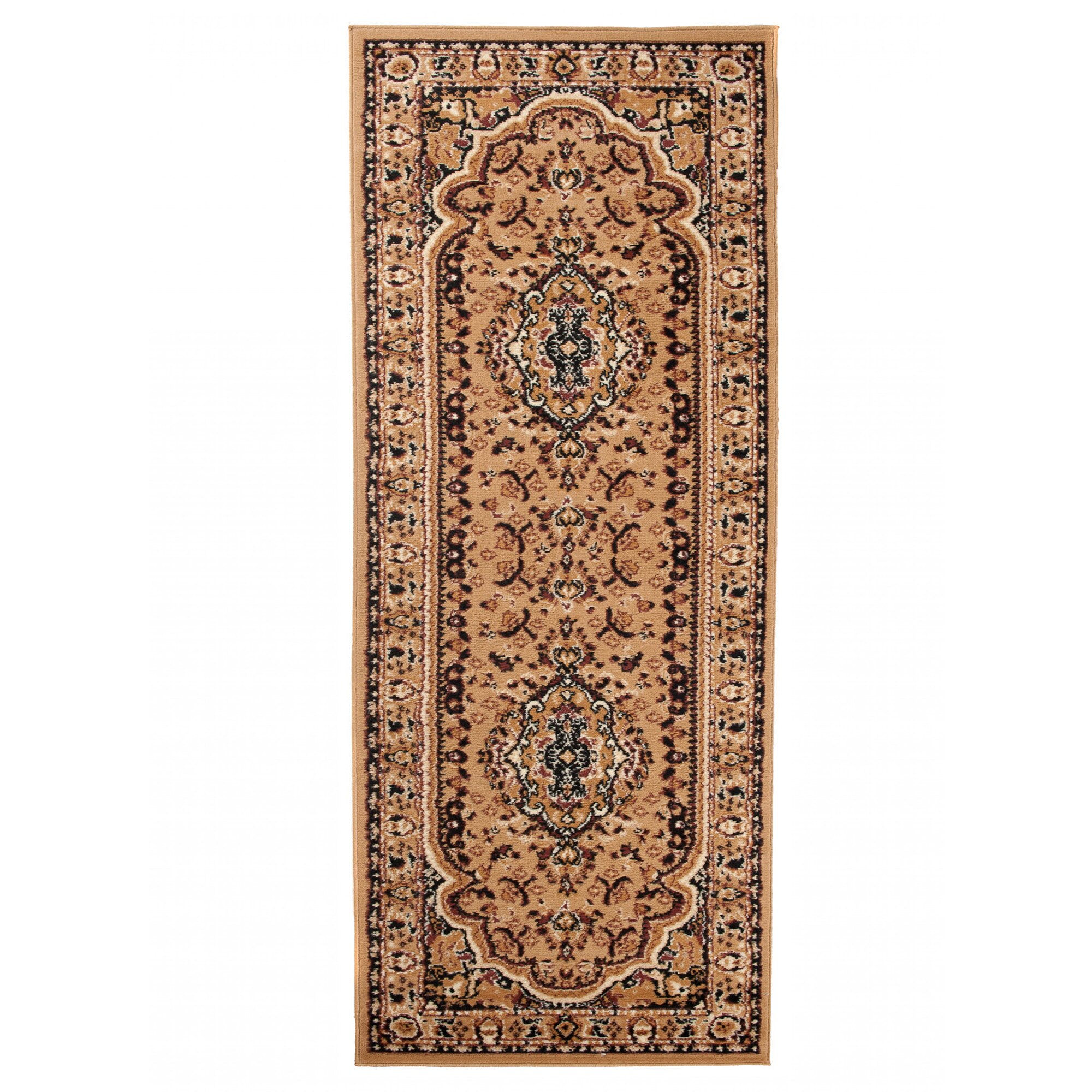 Covor Atlas PP Short Pile Traditional Ornamental E951A bej 100x150