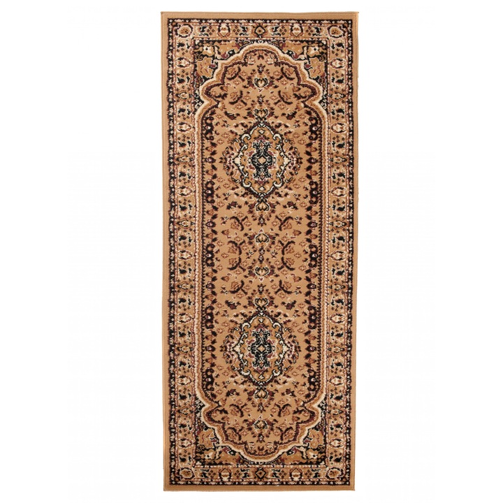 Covor Atlas PP Short Pile Traditional Ornamental E951A bej 100x300