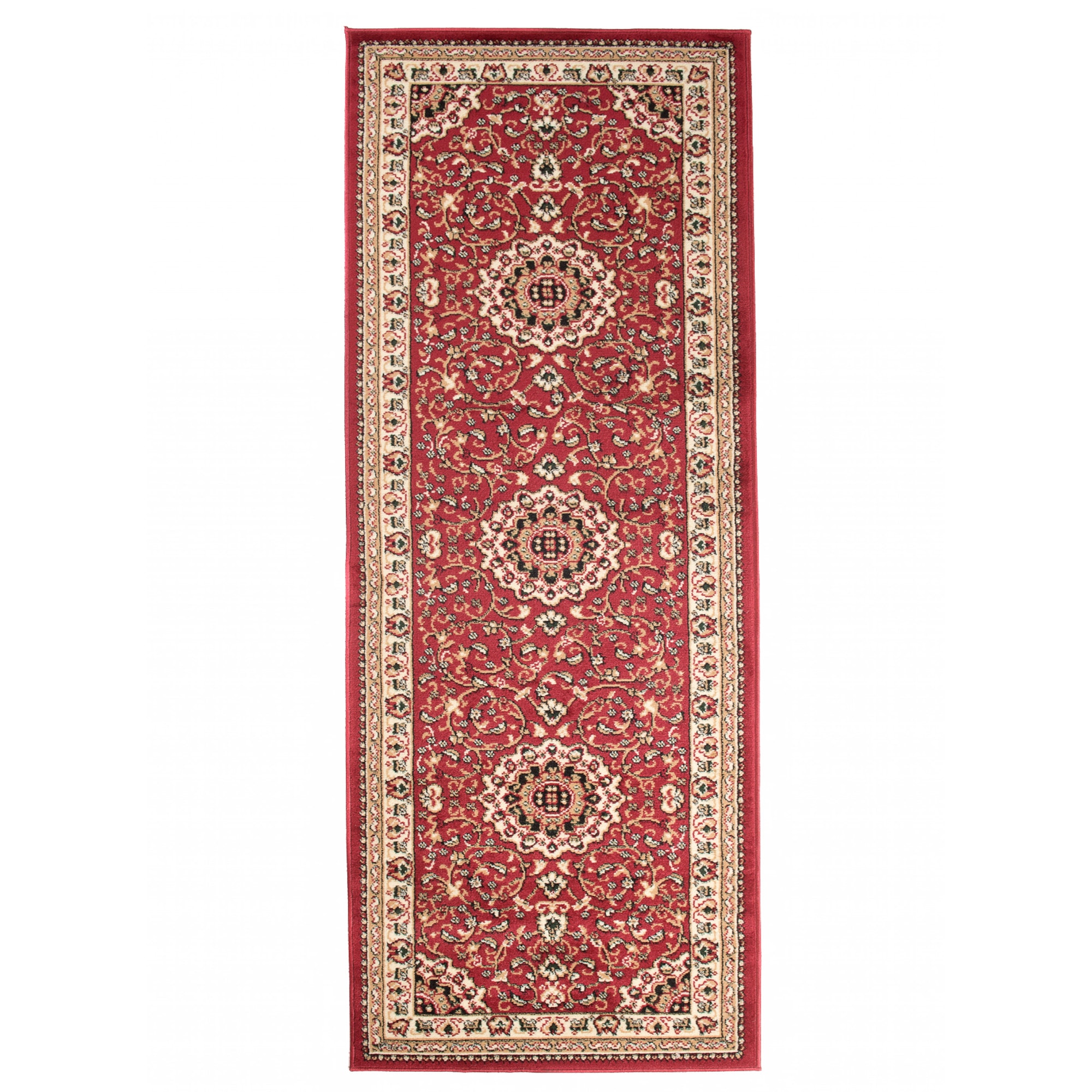 Covor Atlas PP Short Pile Traditional Ornamental F740A red 100x150