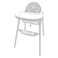 Scaun inalt cu tava detasabila pentru bebelusi Lumi LUXURY®, suport pentru picioare, suport pentru pahar, +6-36 luni