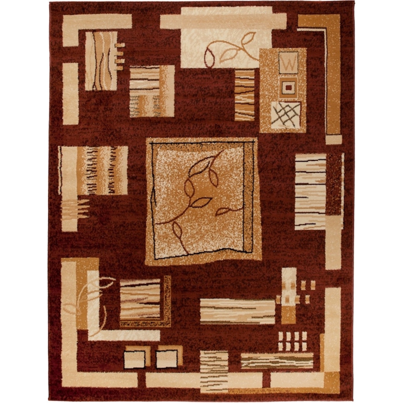 Covor Atlas PP Chemex 5067D maro 80x150