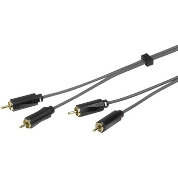 Cablu RCA, gold, stereo, 3m, Vivanco Cablu RCA, gold, stereo, 3m, Vivanco