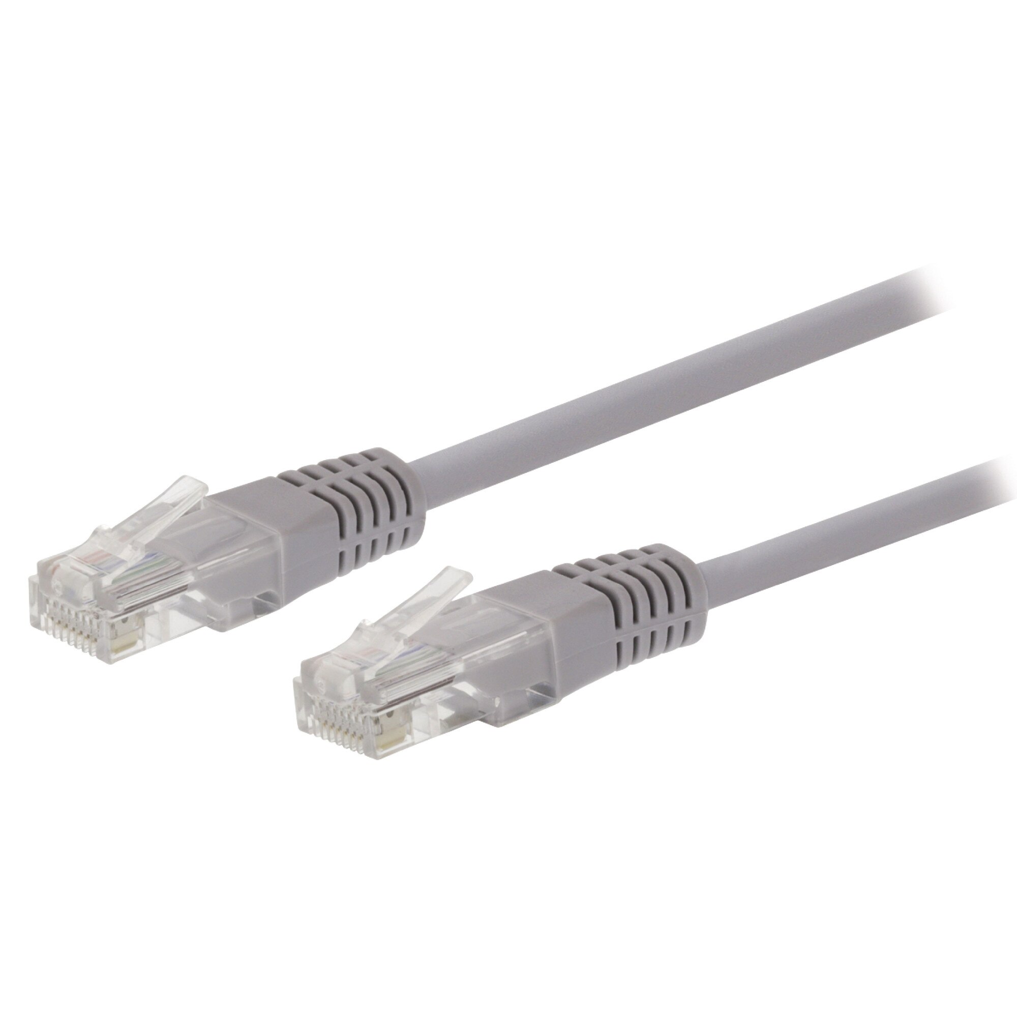 Cablu de retea UTP CAT5e RJ45 (8P8C) tata - RJ45 (8P8C) tata 10.0 m gri, Valueline