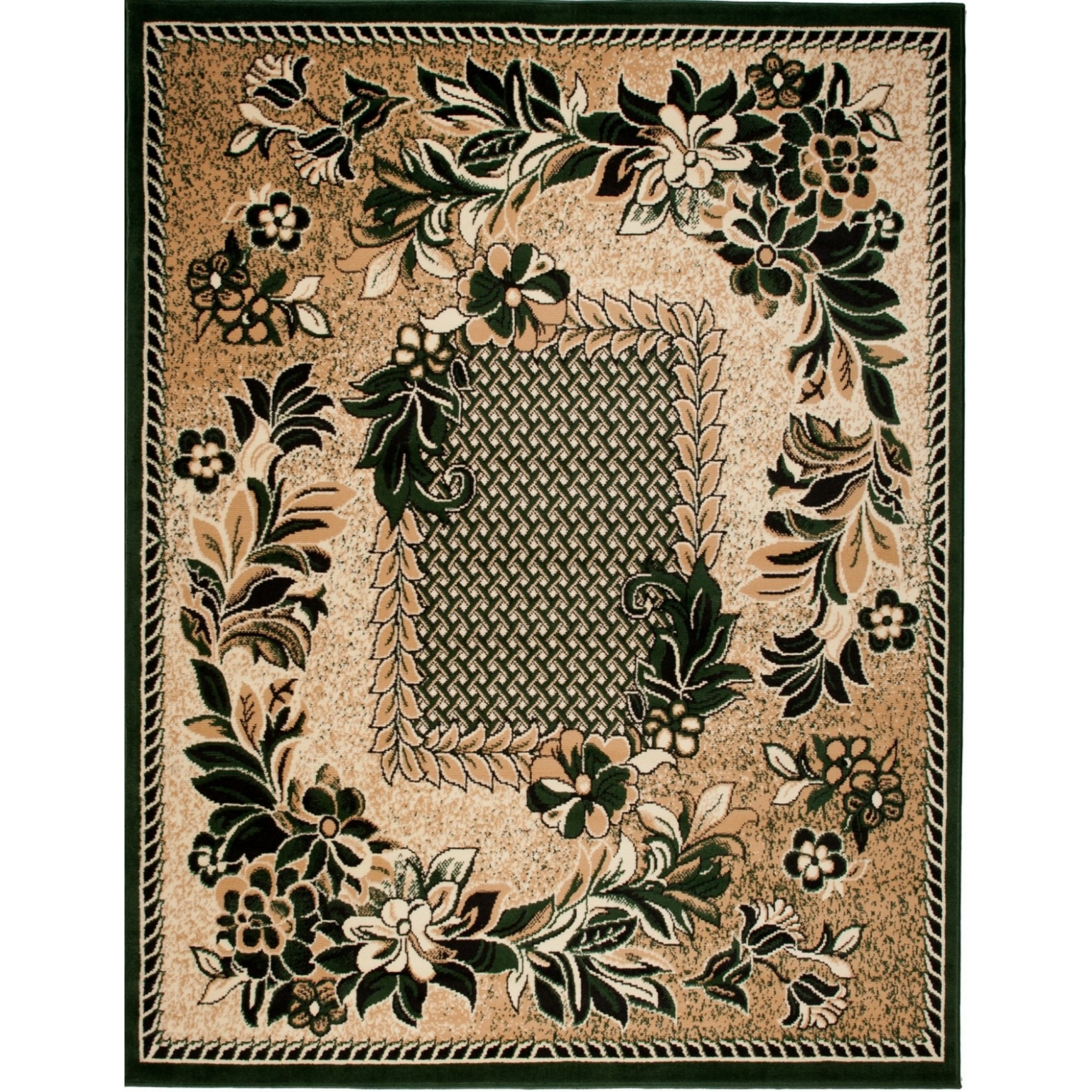 Covor Atlas PP Chemex 7192C bej,verde 300x400