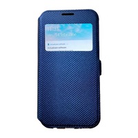 Husa Time View cu magnet lateral pentru Nokia 8 Sirocco 2018, Blue