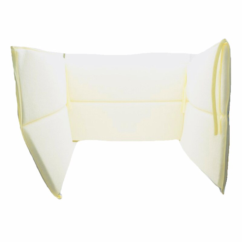 Protectie laterala pentru patut 120 x 60 cm Ty i My PLTM1GA, Galben