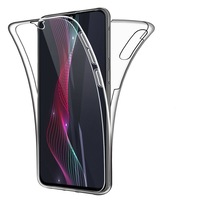 Husa silicon 360 spate + fata Samsung A50, transparenta