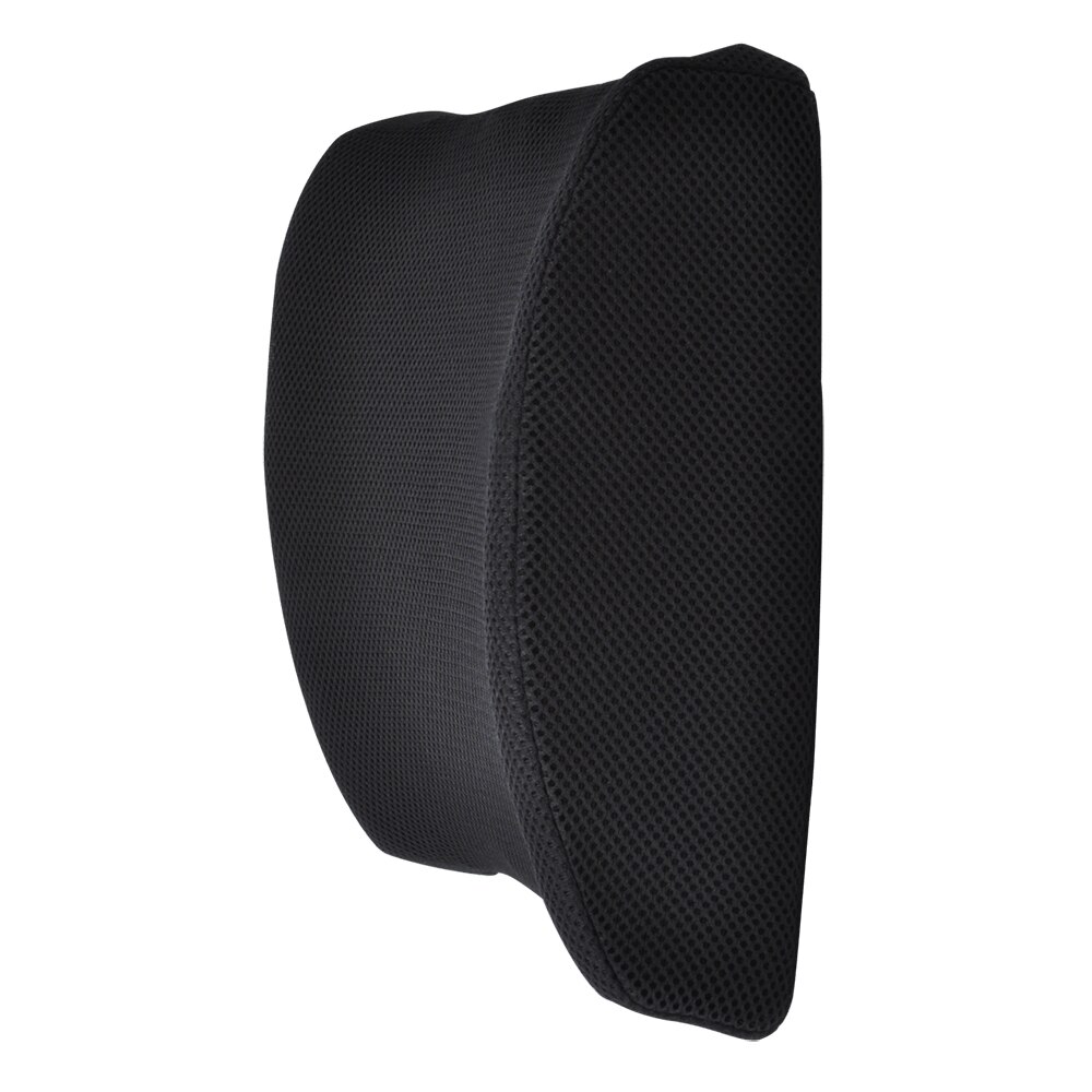 Suport textil pentru spate, DESQ 1341, Mesh, ergonomic, negru