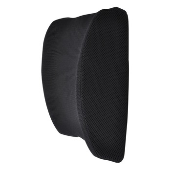 Suport textil pentru spate, DESQ 1341, Mesh, ergonomic, negru Suport textil pentru spate, DESQ 1341, Mesh, ergonomic, negru
