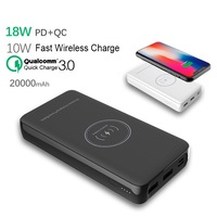 power bank wireless 20000 mah reali 18w pdqc30 acumulator extern cu qi incarcare wireless fast charge compatibil cu macbook air iphone 11xs maxxrx8 plus samsung galaxy s10s9s8s7 negru imagen 3_0_
0