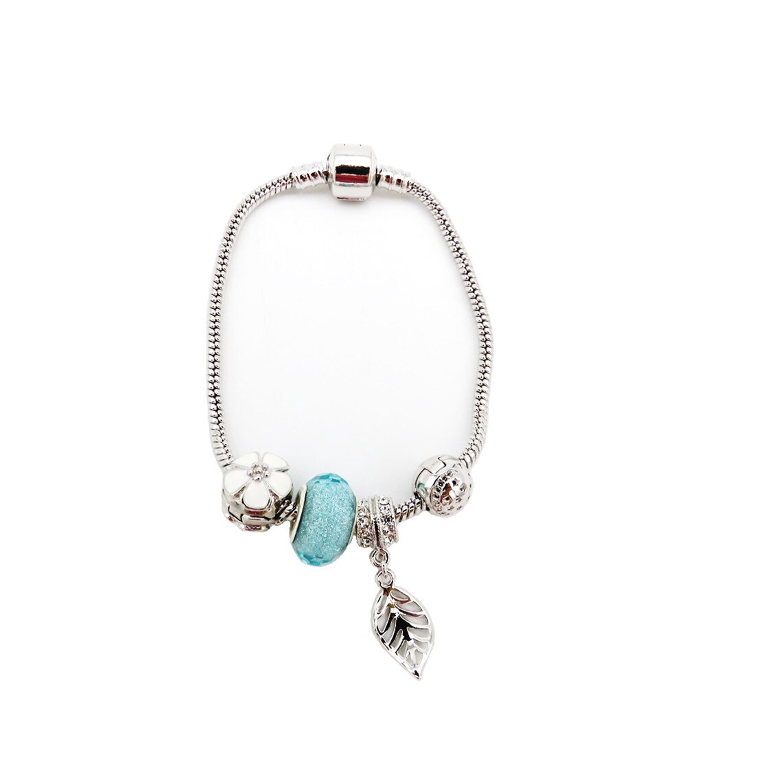 Bratara, diferite charmuri, 18 cm, E086