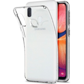 Carcasa Spigen Liquid Crystal pentru Samsung Galaxy A20e, Crystal, Clear Carcasa Spigen Liquid Crystal pentru Samsung Galaxy A20e, Crystal, Clear