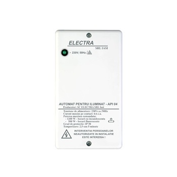 Automat pentru iluminat holurile sau scarile de bloc - ELECTRA Automat pentru iluminat holurile sau scarile de bloc - ELECTRA