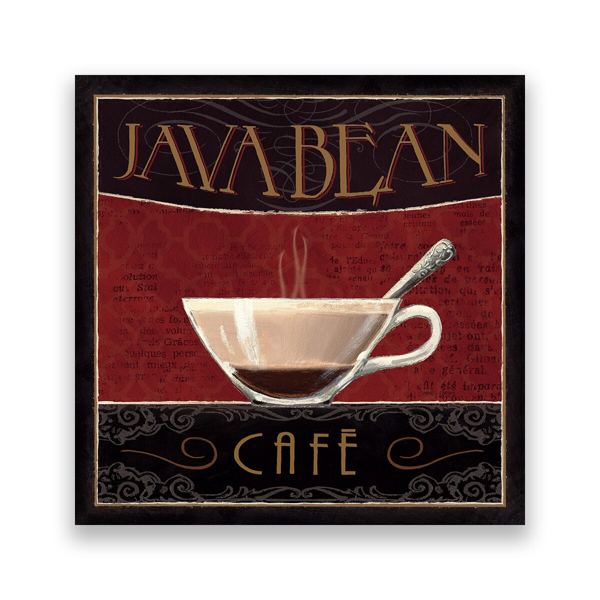 Tablou Canvas - Cafe, Espresso, 80 x 80 cm