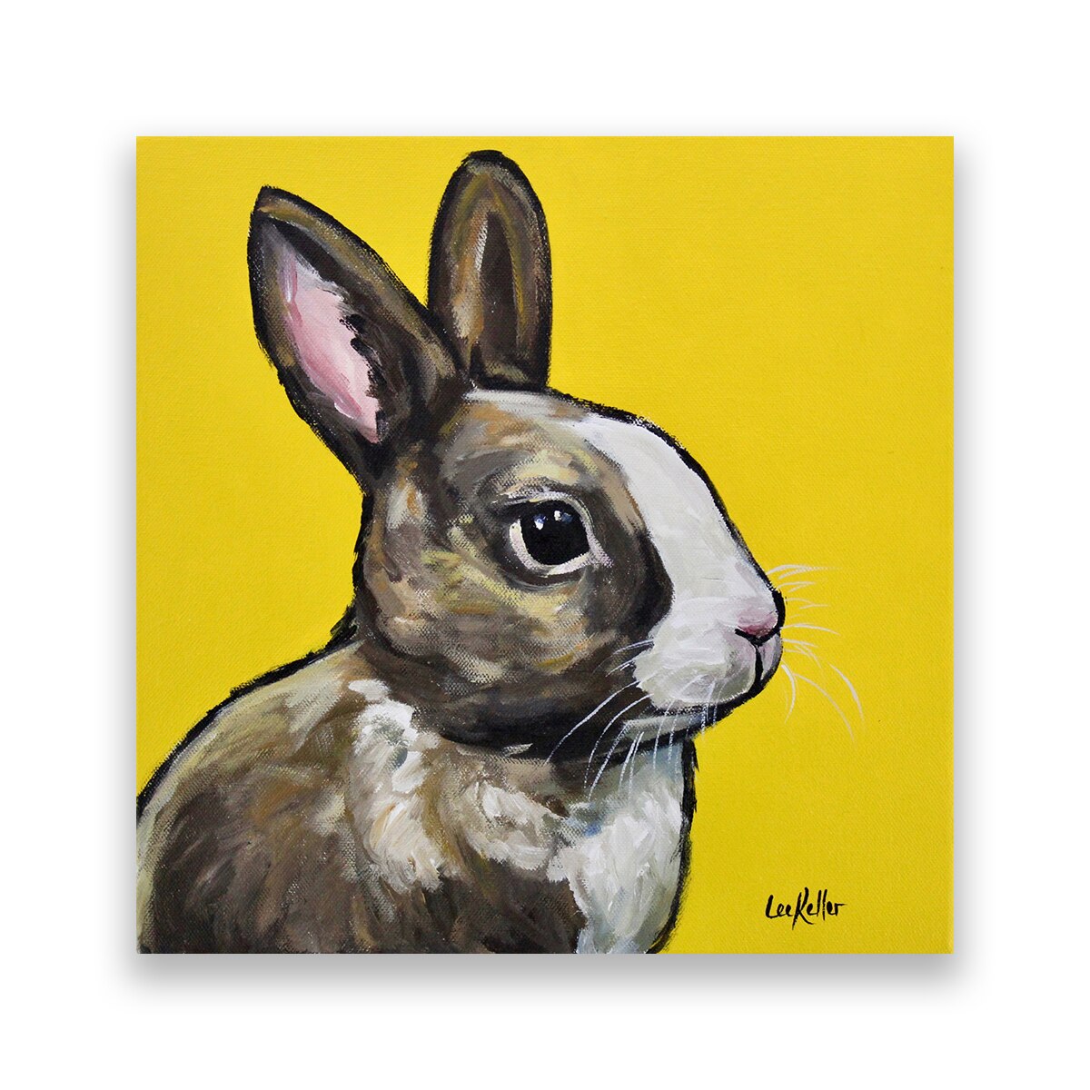 Tablou Canvas - Animale, Iepuras, 80 x 80 cm