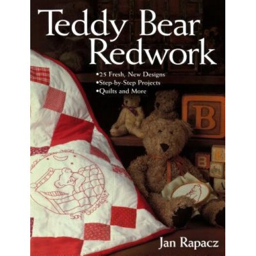 Teddy Bear Redwork - Print on Demand Edition, Jan Rapacz (Author)