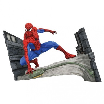 Figurina Diamond Select Toys Marvel Gallery: Spider-Man Comic Webbing Figurina Diamond Select Toys Marvel Gallery: Spider-Man Comic Webbing