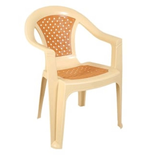 Scaun gradina cu brate RAKI ELIT 80x55cm, culoare bej