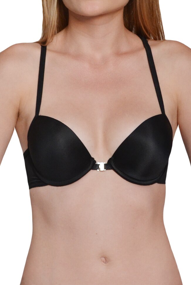 Sutien PUSH UP 3050, Orkide, Negru