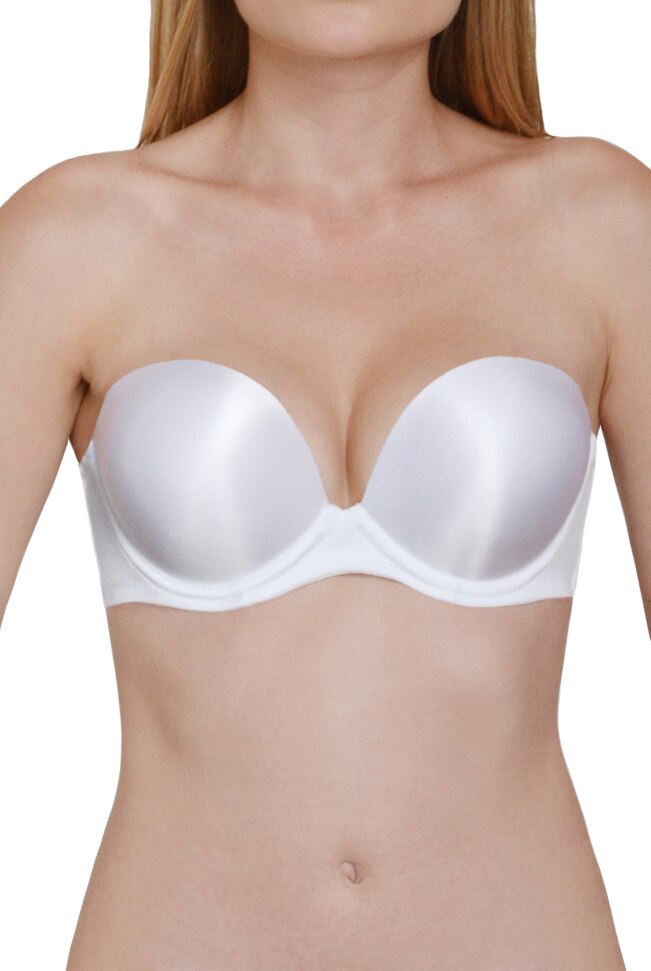 Sutien PUSH UP Cindy, Orkide, Alb, 85B