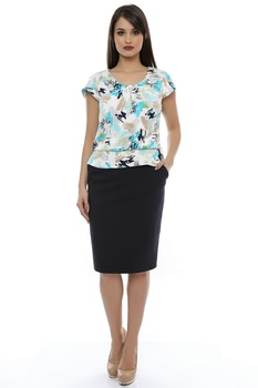 Bluza office, multicolora, Lirias Bluza office, multicolora, Lirias