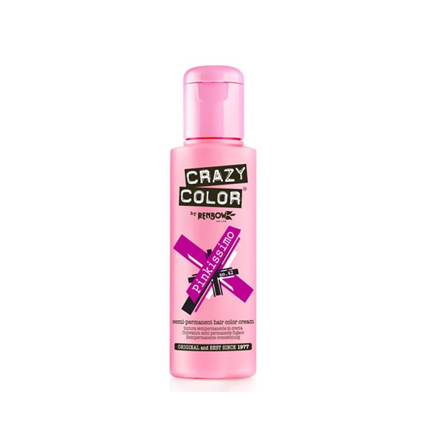 Vopsea semipermanenta Pinkissimo Crazy Color, 100 ml