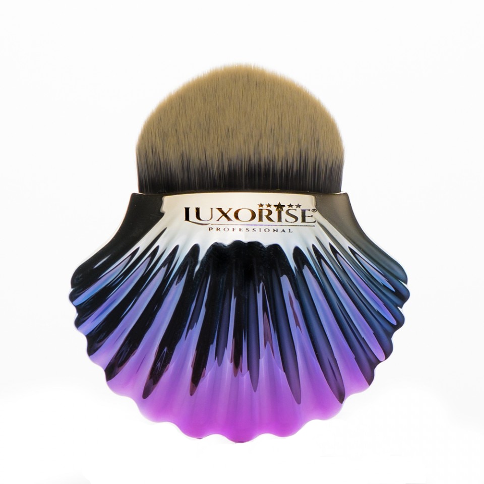Pensula Machiaj Rainbow Shell LUXORISE