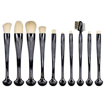 Set 10 pensule machiaj Black Shell LUXORISE Germania Set 10 pensule machiaj Black Shell LUXORISE Germania