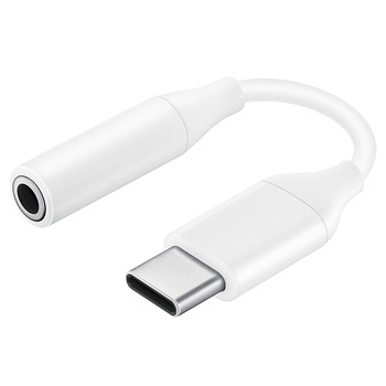 Adaptor Samsung, Jack 3.5 mm- USB-C, White Adaptor Samsung, Jack 3.5 mm- USB-C, White