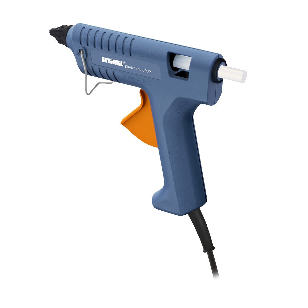 Pistol de lipit Steinel Gluematic 3002 FS, putere 200 W, temperatura topire 200 °C, capacitate topire 16 g/min, pt. batoane cu diametru Ø 11mm