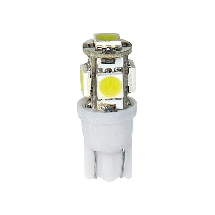 Lampa 12V T10 5 SMD fehér pár (0158454) (Lampa 0158454)