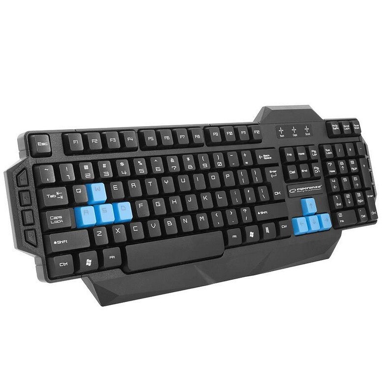 Tastatura Gaming Esperanza EGK200B Seaker Negru / Albastru