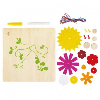 Distractie florala - artisti, Hape, Multicolor, + 4 ani Distractie florala - artisti, Hape, Multicolor, + 4 ani