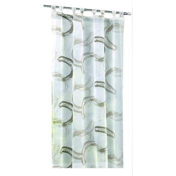 Perdea cu bride GB Sandro maro deschis 245x135 Perdea cu bride GB Sandro maro deschis 245x135