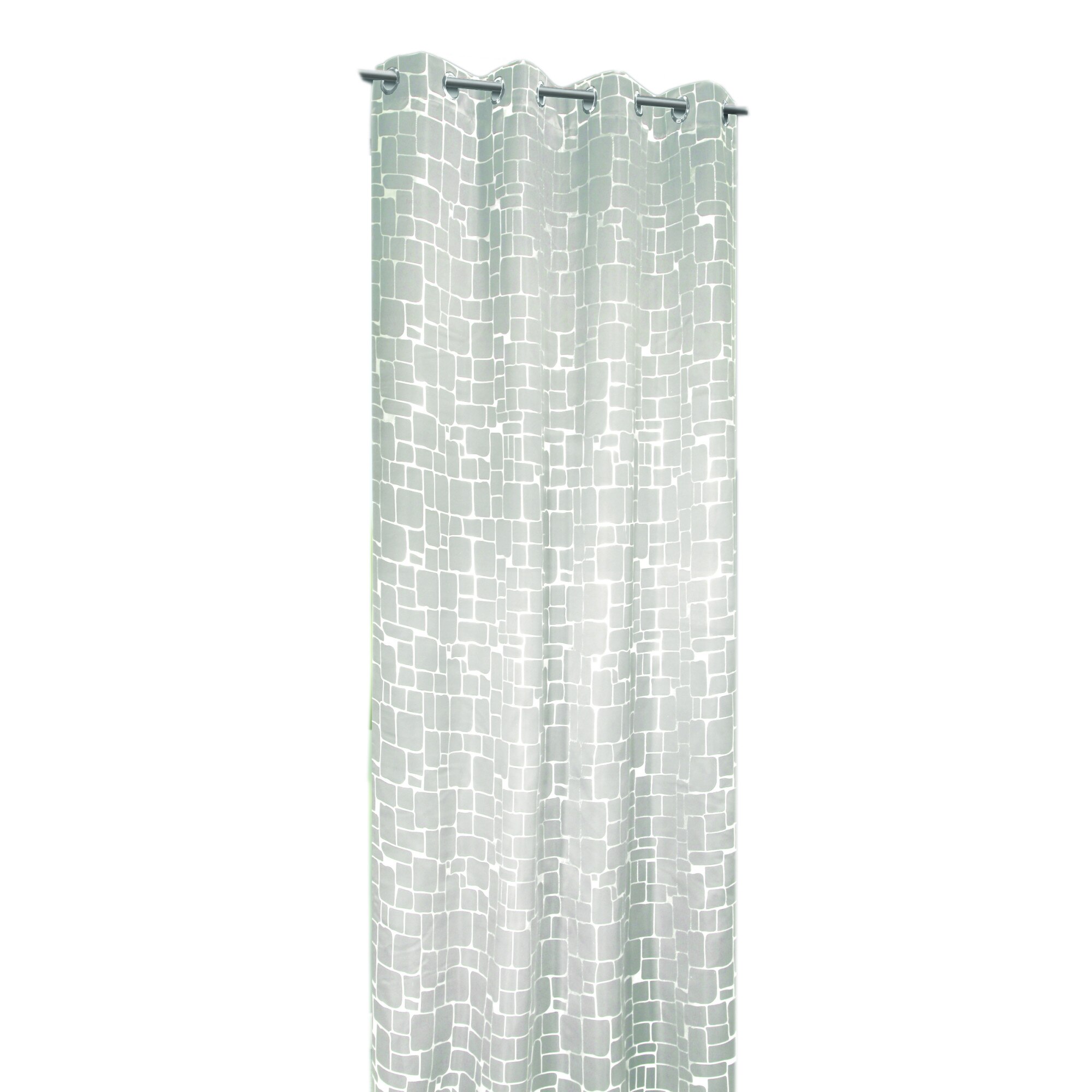 Perdea cu inele D-Out Mauer offwhite 245x135