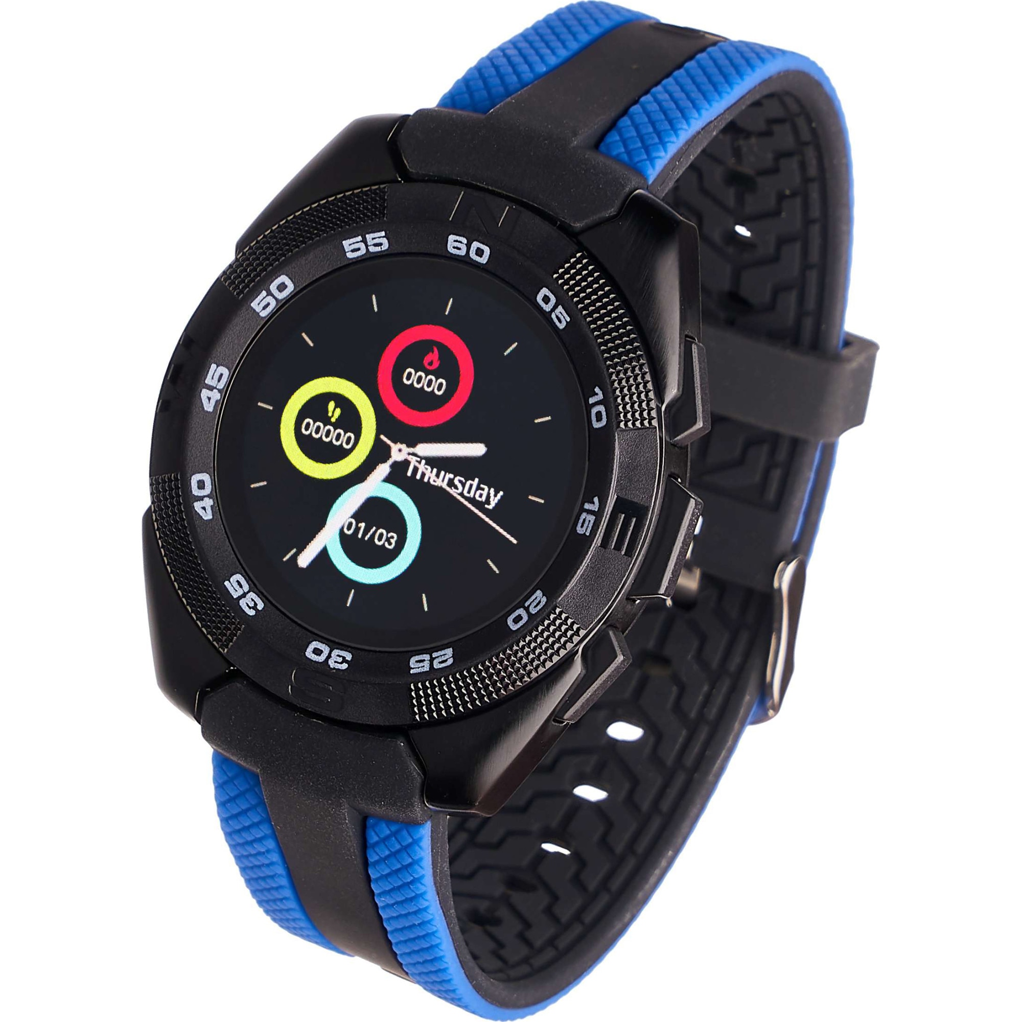 Ceas smartwatch Garett G35S, Blue